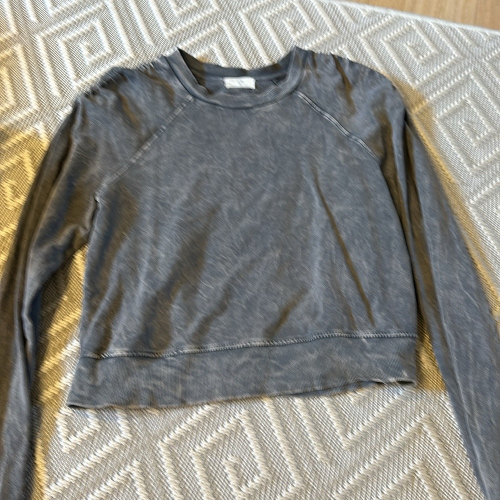 T.La Ruched Sweatshirt (from Anthropologie)